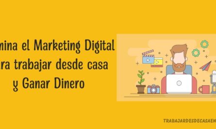 Domina el marketing digital para trabajar desde casa y ganar dinero